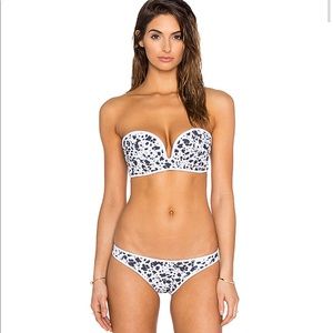 Nookie White black bikini set XS top and S Bottom